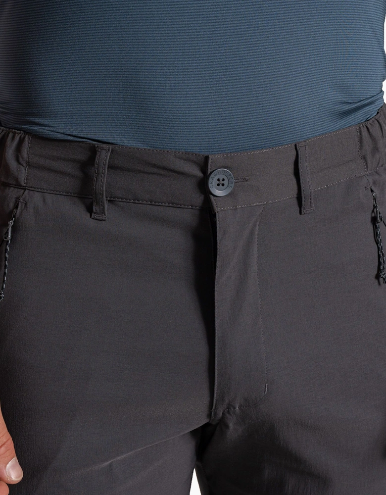 Craghoppers KiwiPro III Mens Shorts Dark Lead