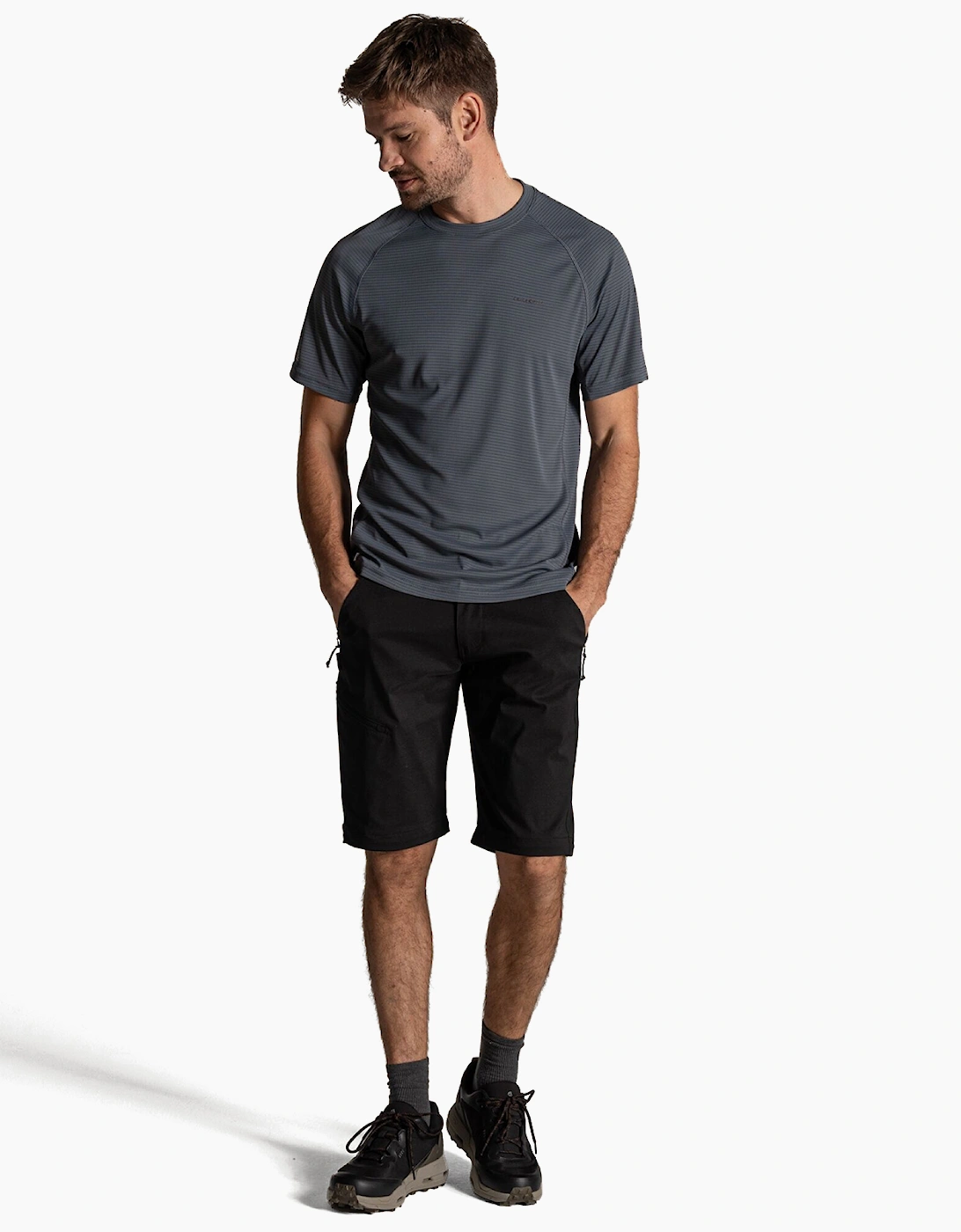 Craghoppers Kiwi Pro III Mens Convertible Trousers Black