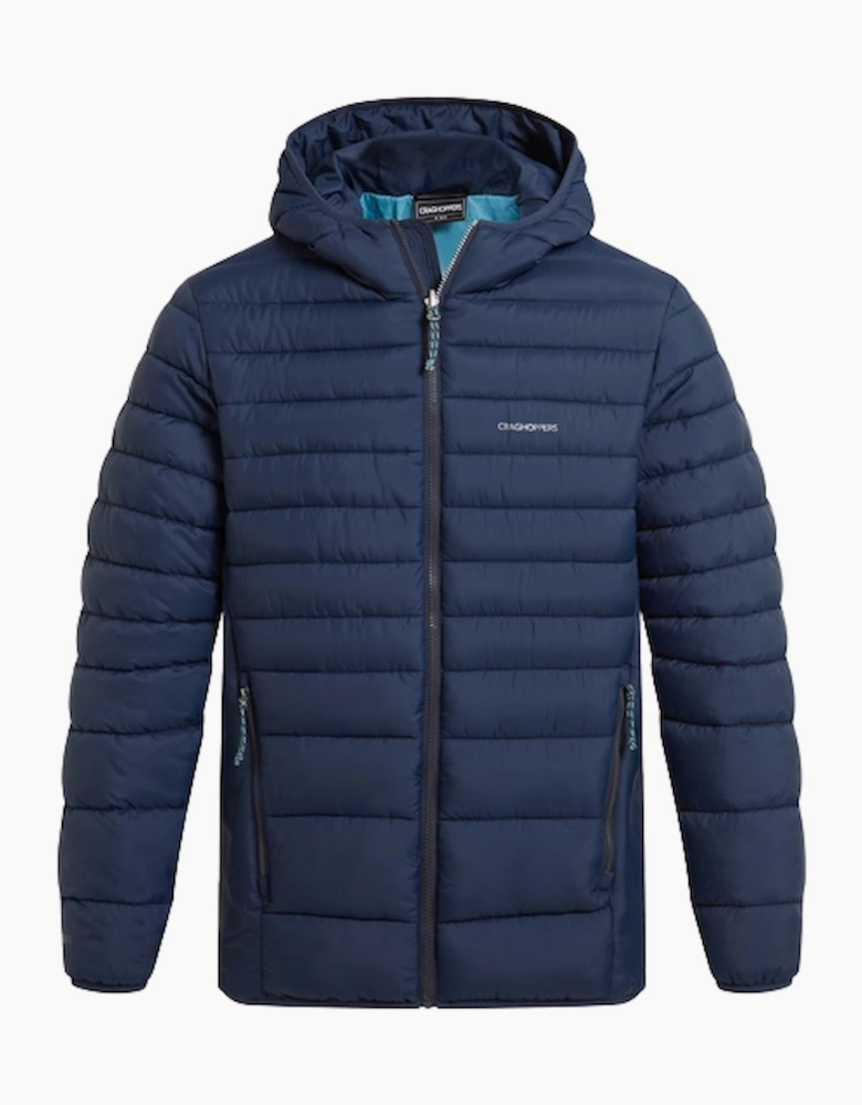 Craghoppers Compresslite IX Mens Hooded Insulated Jacket Blue Navy
