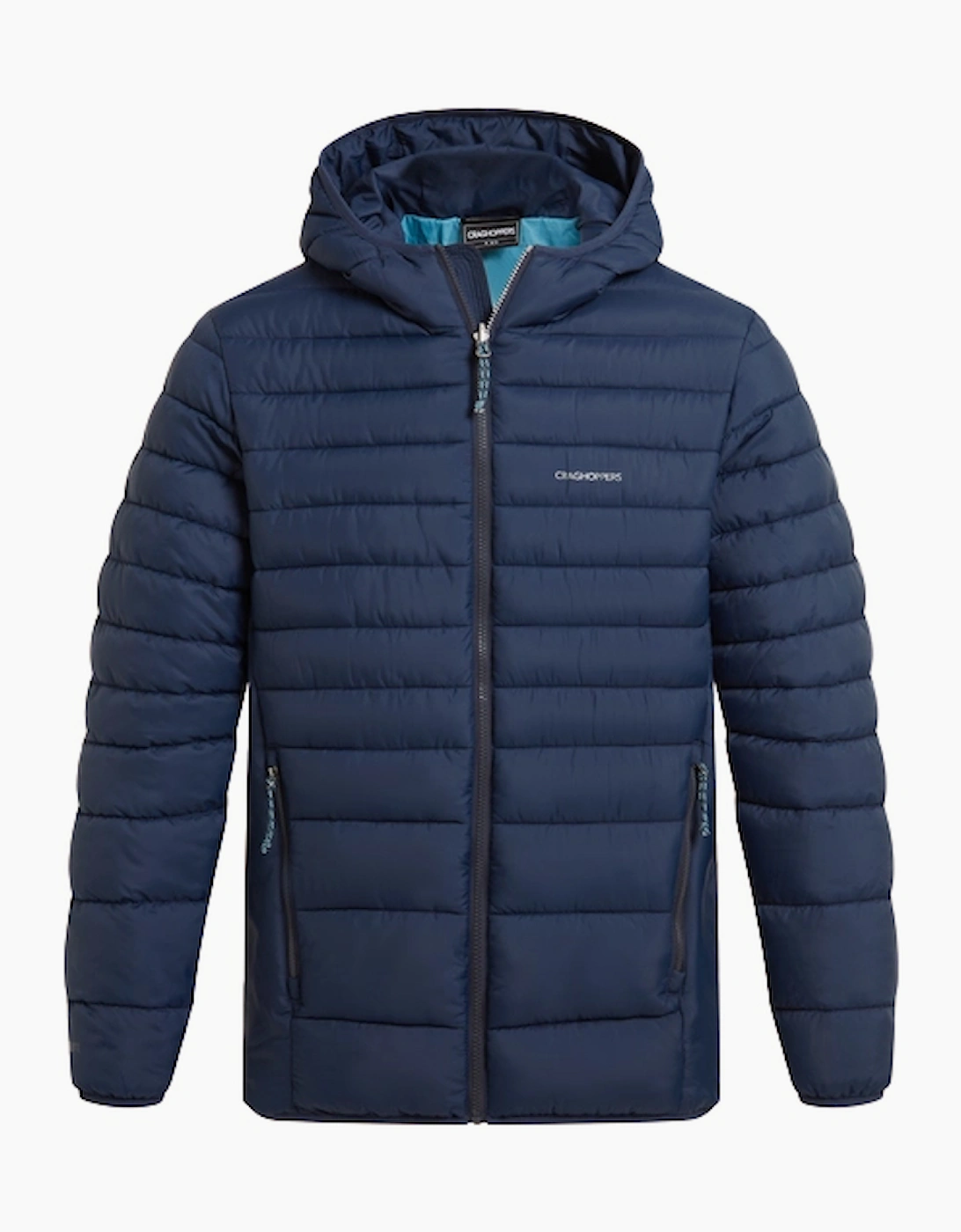 Craghoppers Compresslite IX Mens Hooded Insulated Jacket Blue Navy