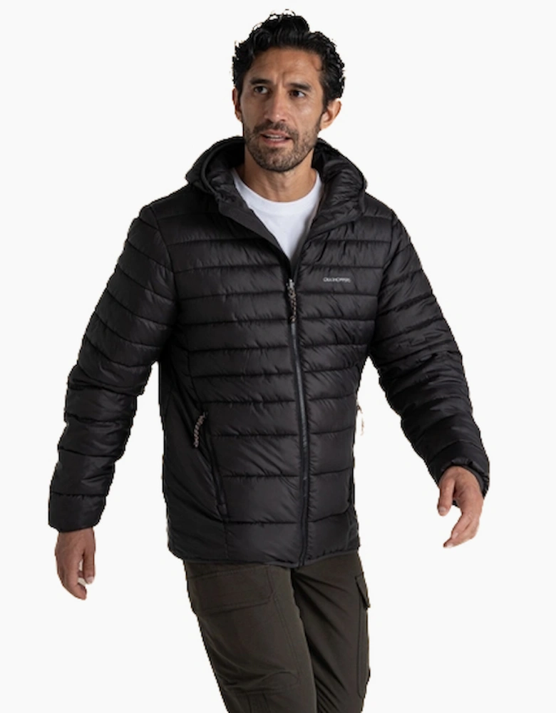 Craghoppers Compresslite IX Mens Hooded Insulated Jacket Black