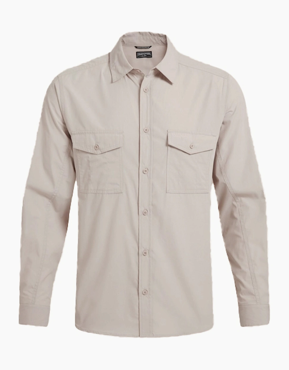 Craghoppers Kiwi II Mens Long Sleeve Shirt Oatmeal