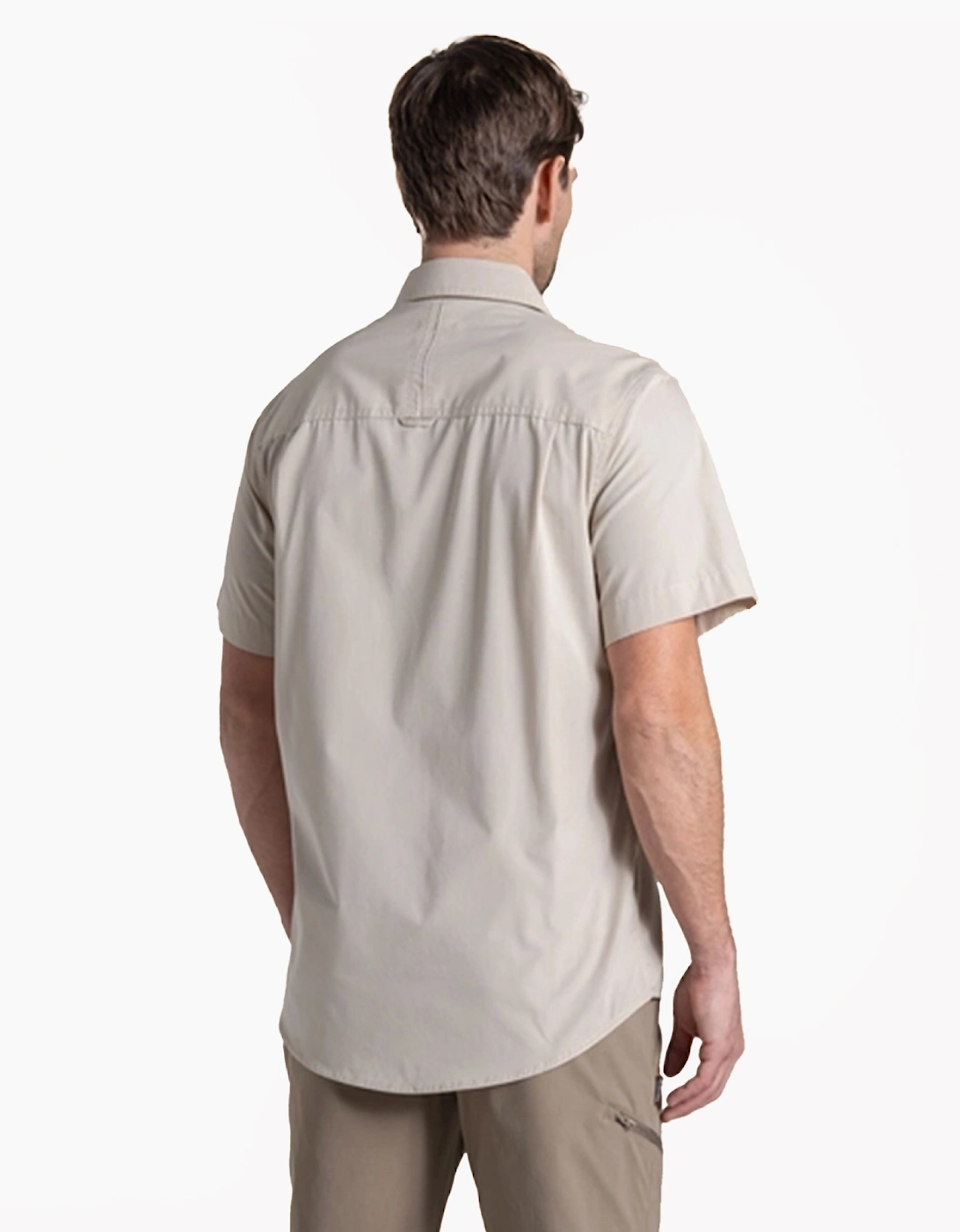 Craghoppers Kiwi II Mens Short Sleeve Shirt Oatmeal