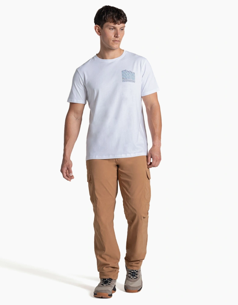 Craghoppers Lucent II Mens T-Shirt WhiteMountin
