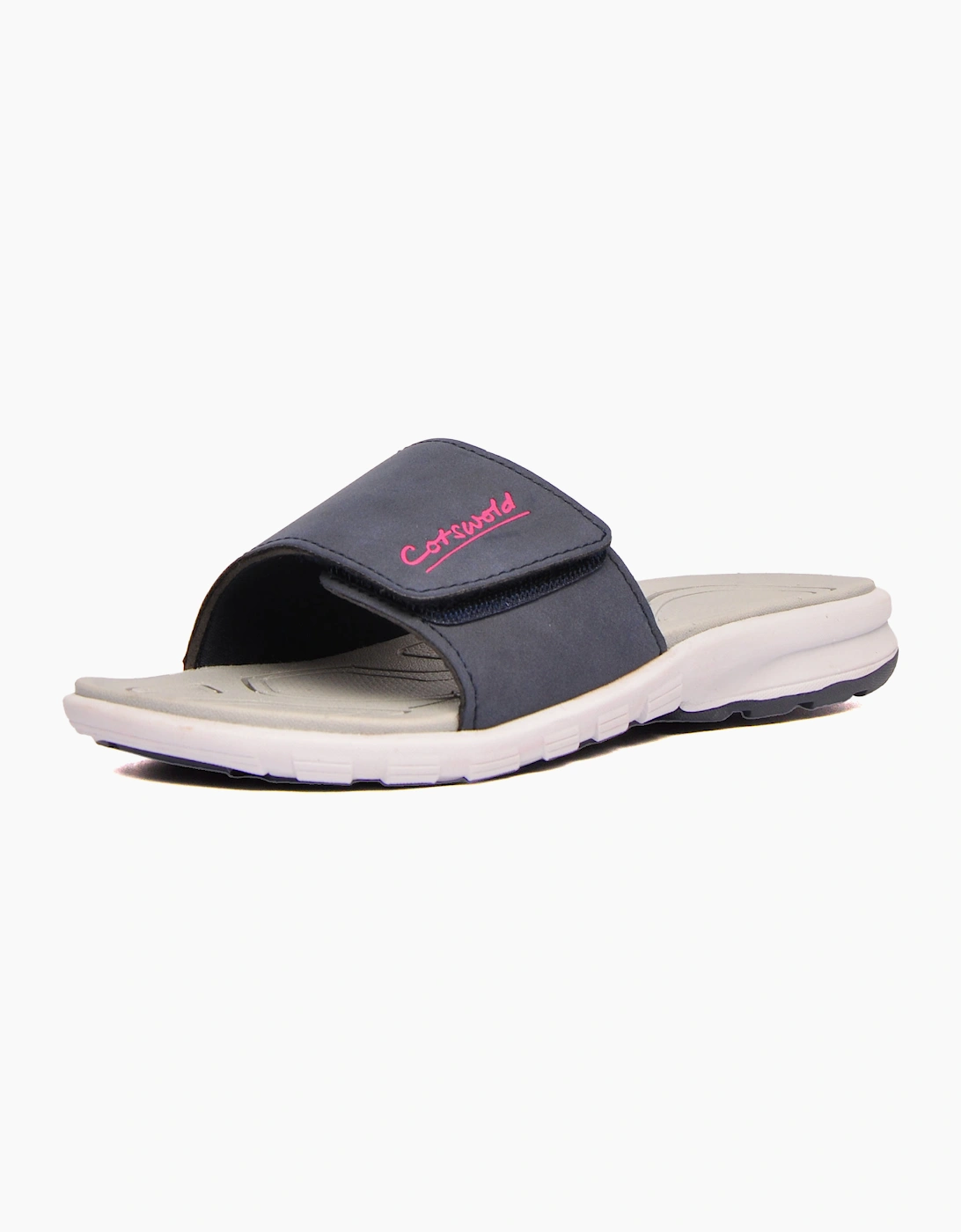 Cotswold Classic Comfort Womens Slider Sandals Navy