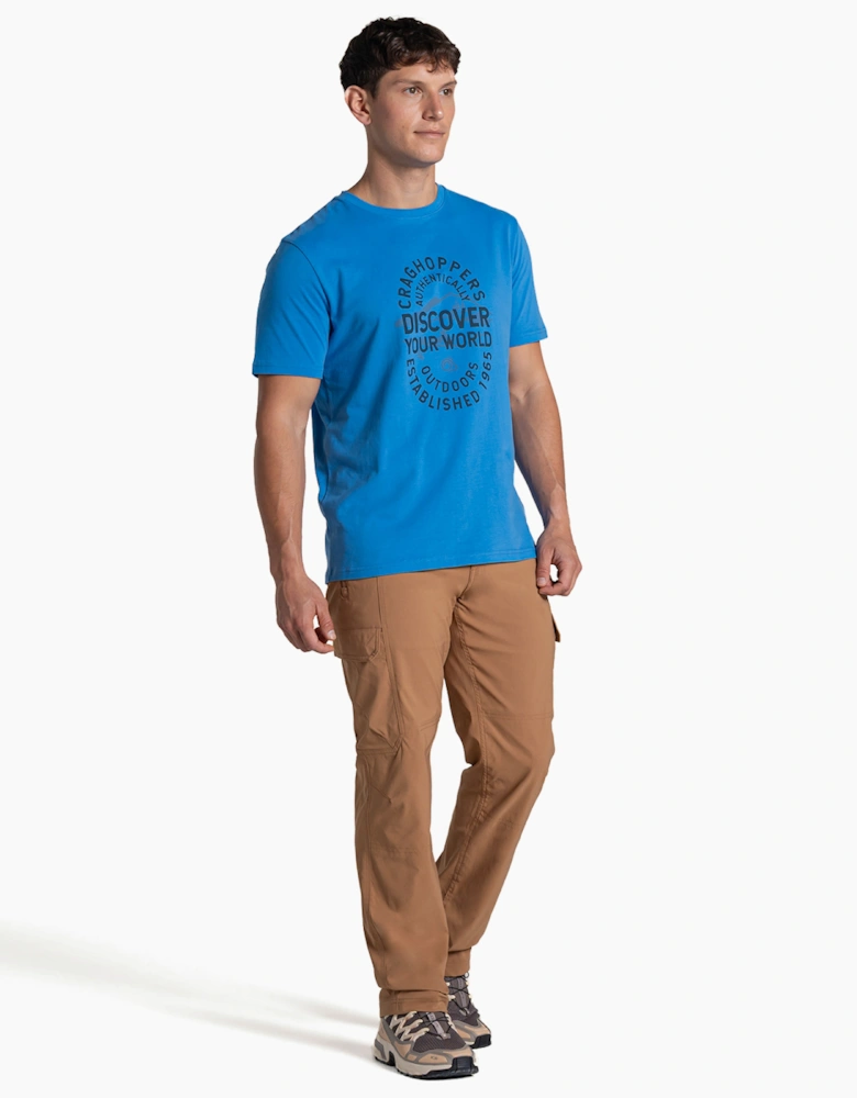 Craghoppers Lucent II Mens T-Shirt Azure Sky