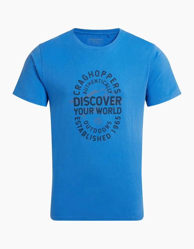 Craghoppers Lucent II Mens T-Shirt Azure Sky