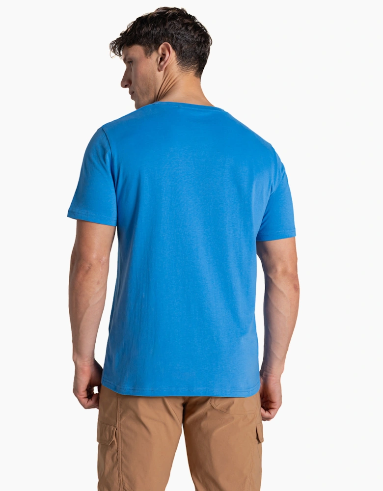 Craghoppers Lucent II Mens T-Shirt Azure Sky