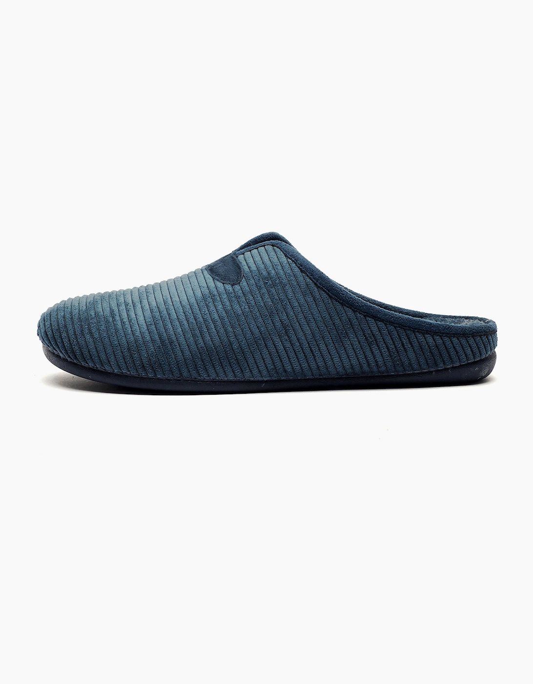 Cotswold Classic Luxe Mens Mule Slippers Navy