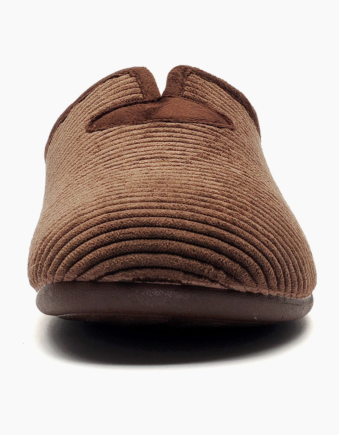 Cotswold Classic Luxe Mens Mule Slippers Brown