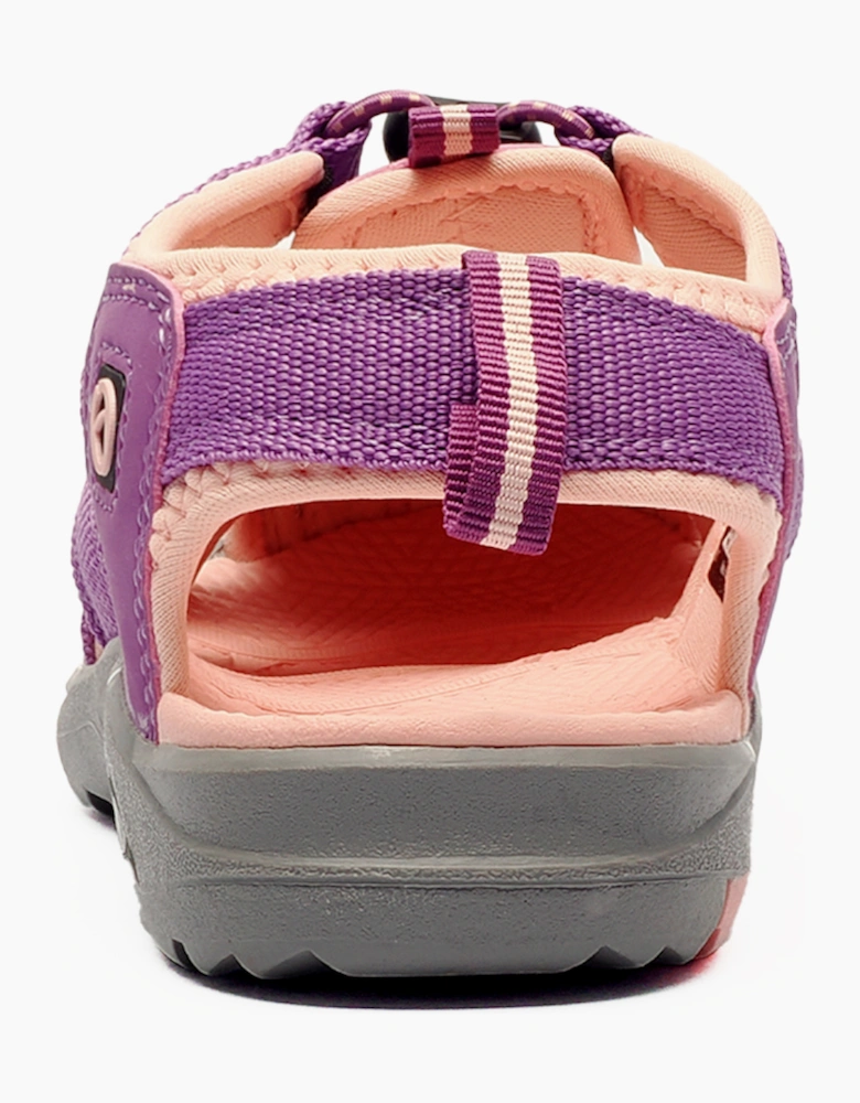 Cotswold Marshfield Junior Girls Sandals Purple / Pink