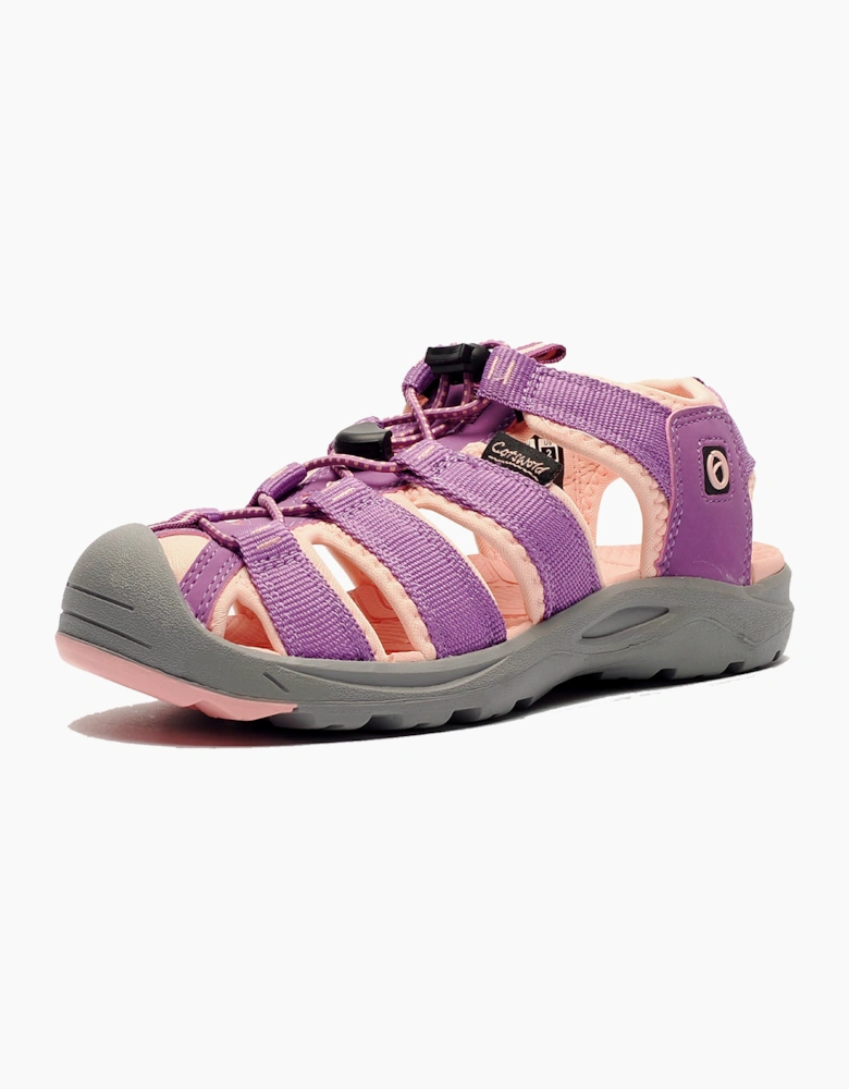 Cotswold Marshfield Junior Girls Sandals Purple / Pink