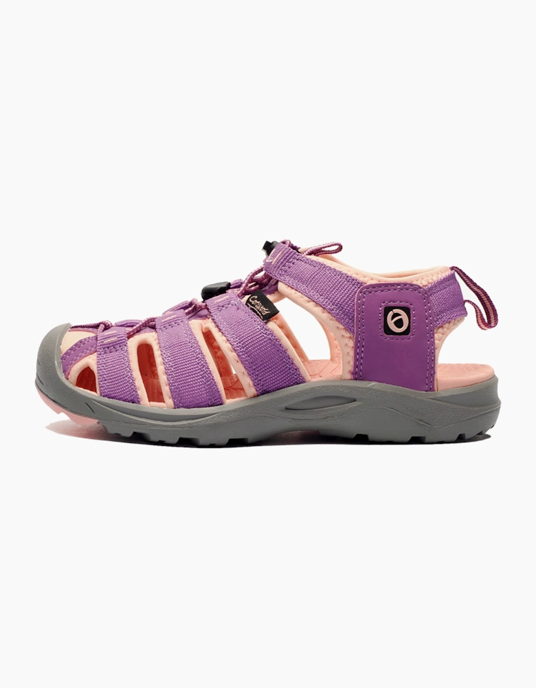 Cotswold Marshfield Junior Girls Sandals Purple / Pink