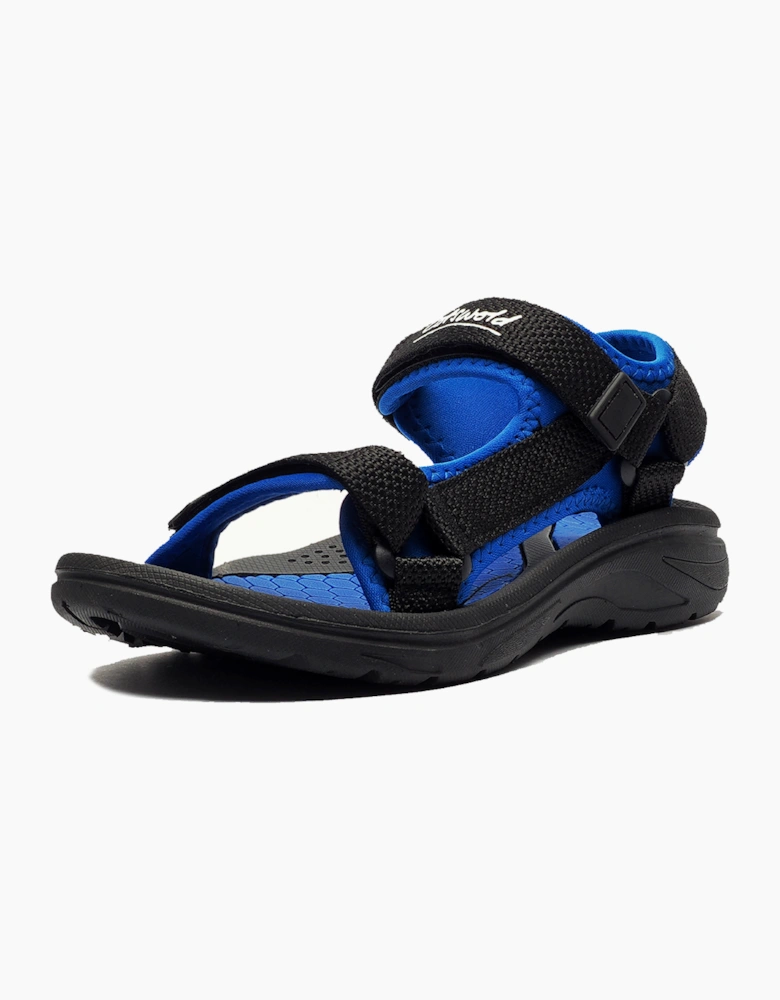 Cotswold Bodiam Junior Sandals Black / Navy