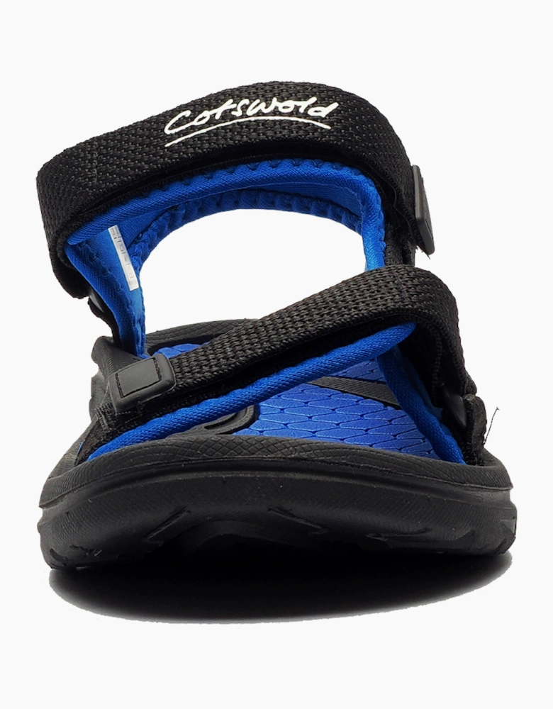Cotswold Bodiam Junior Sandals Black / Navy