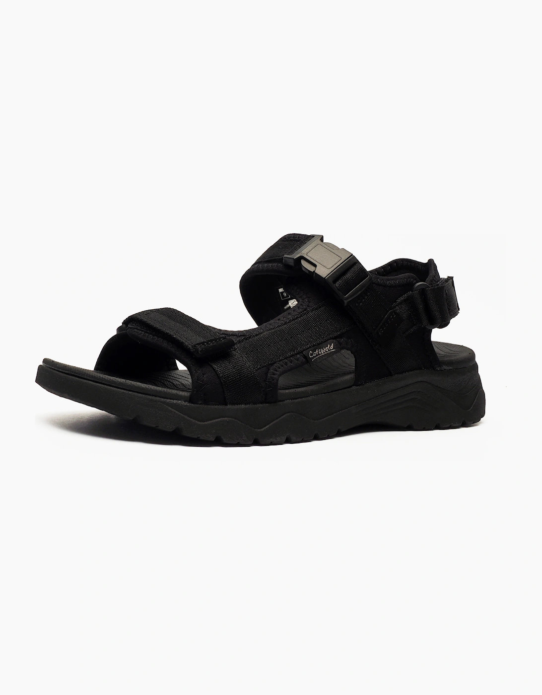Cotswold Buckland Mens Sandals Black
