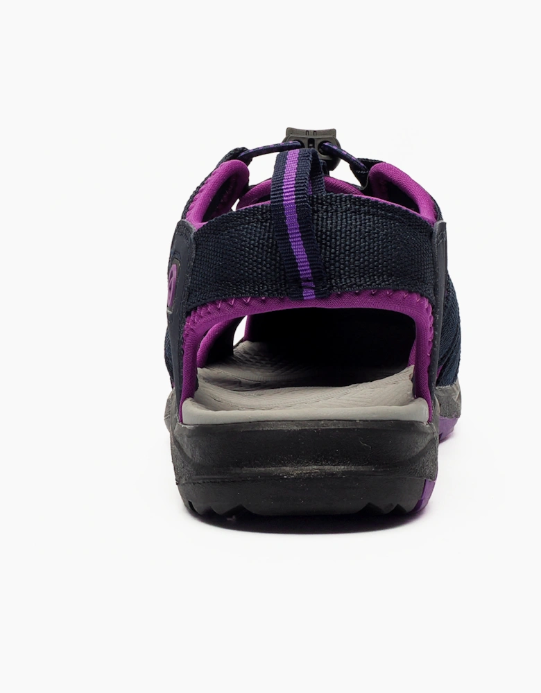Cotswold Marshfield Womens Sandals Navy / Berry