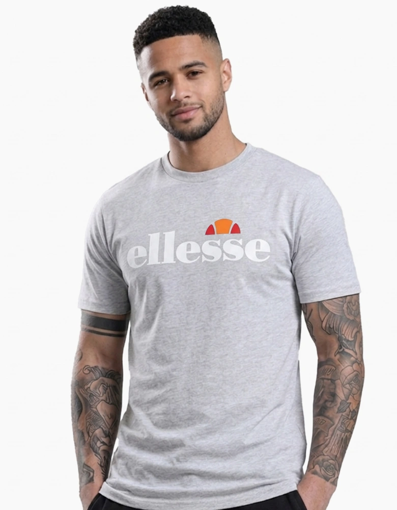 Ellesse Tewsbury Mens Heritage T-Shirt Light Grey