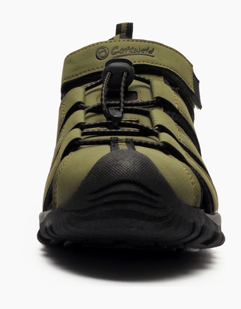 Cotswold Furze Mens Sandals Khaki / Black