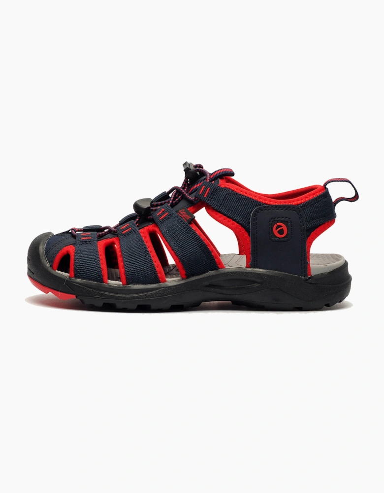 Cotswold Marshfield Junior Sandals Navy / Red