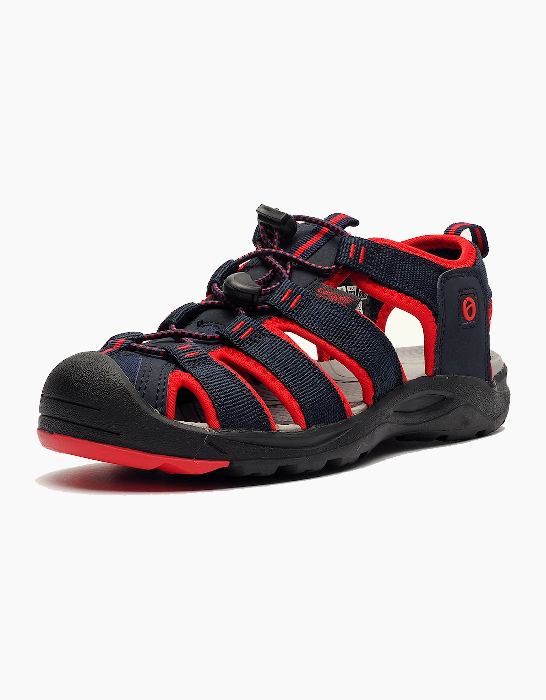 Cotswold Marshfield Junior Sandals Navy / Red