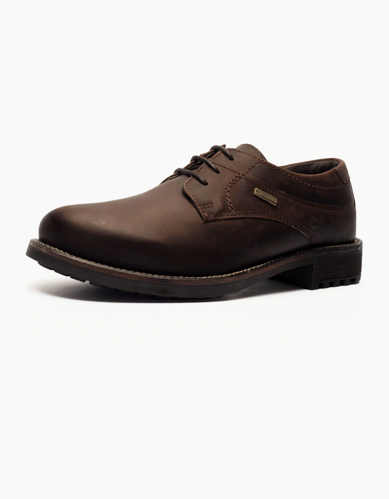 Cotswold Brookthorpe Waterproof Mens Leather Shoes Brown