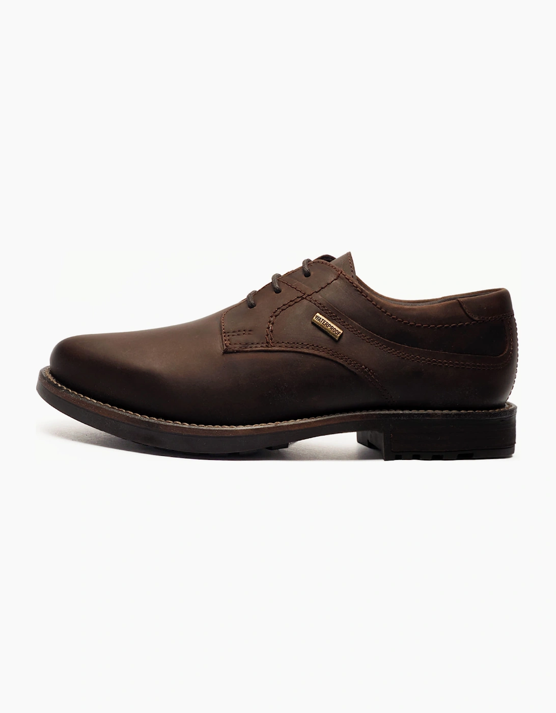 Cotswold Brookthorpe Waterproof Mens Leather Shoes Brown