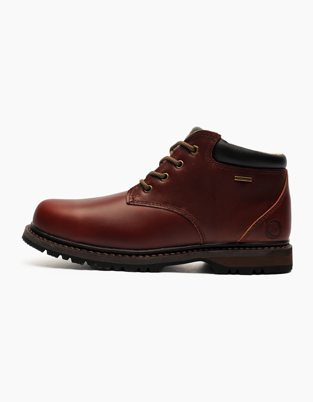 Cotswold Bredon Mens Leather Waterproof Boots Rustic Brown