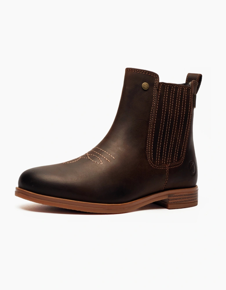 Cotswold Didbrook Womens Waterproof Leather Ankle Boots Brown