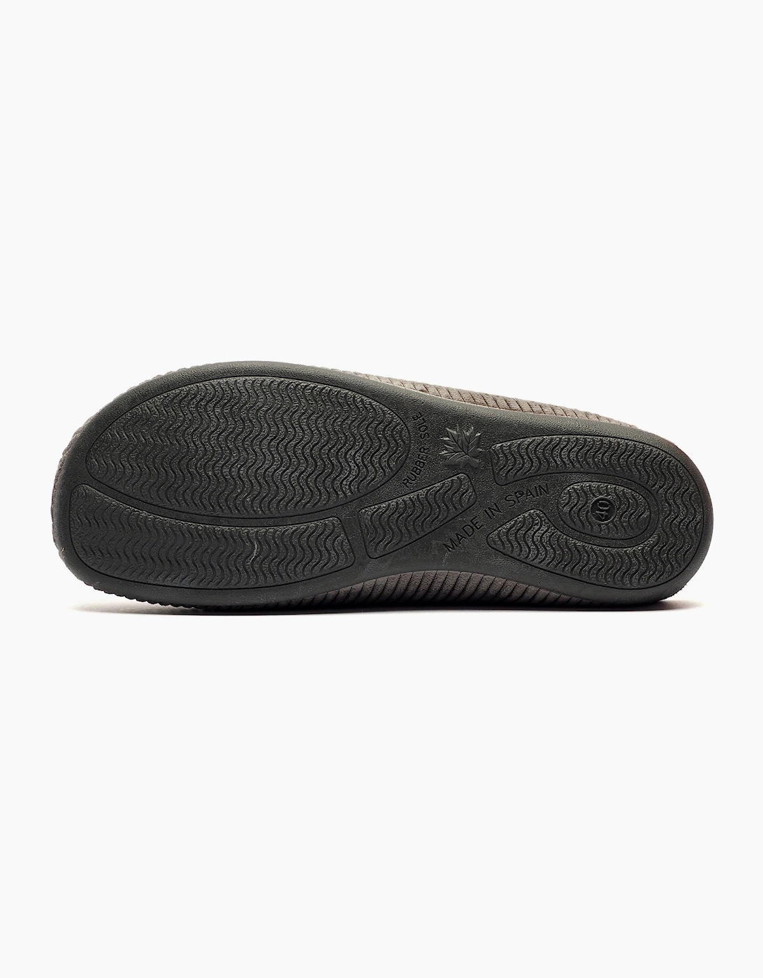 Cotswold Classic Luxe Mens Mule Slippers Grey