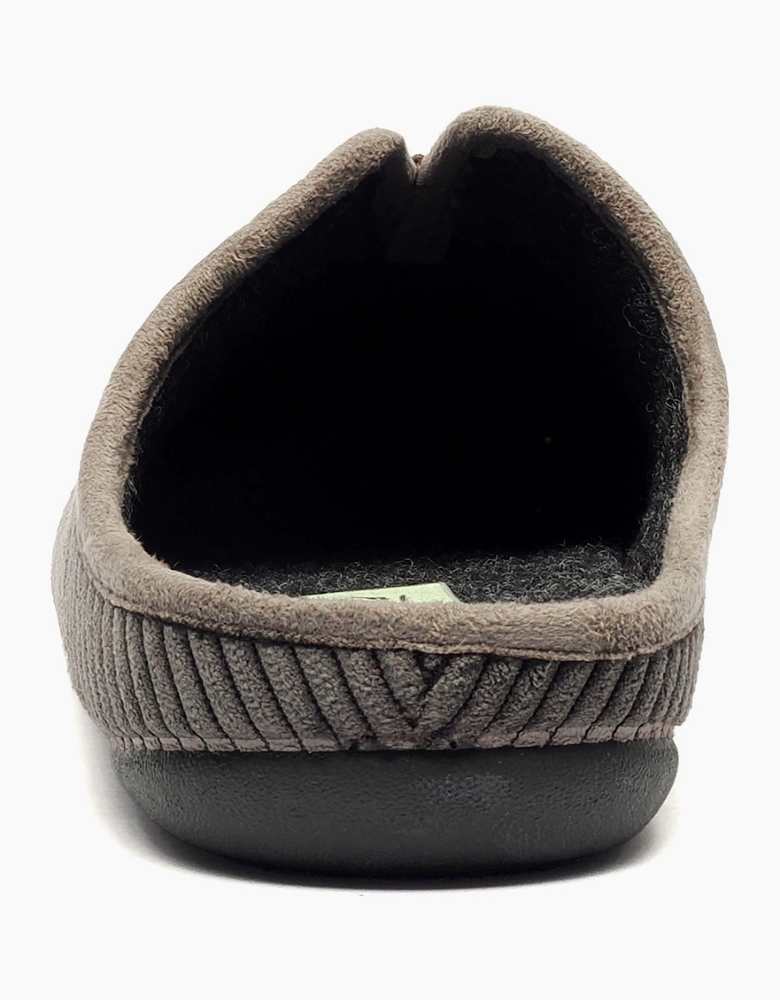 Cotswold Classic Luxe Mens Mule Slippers Grey