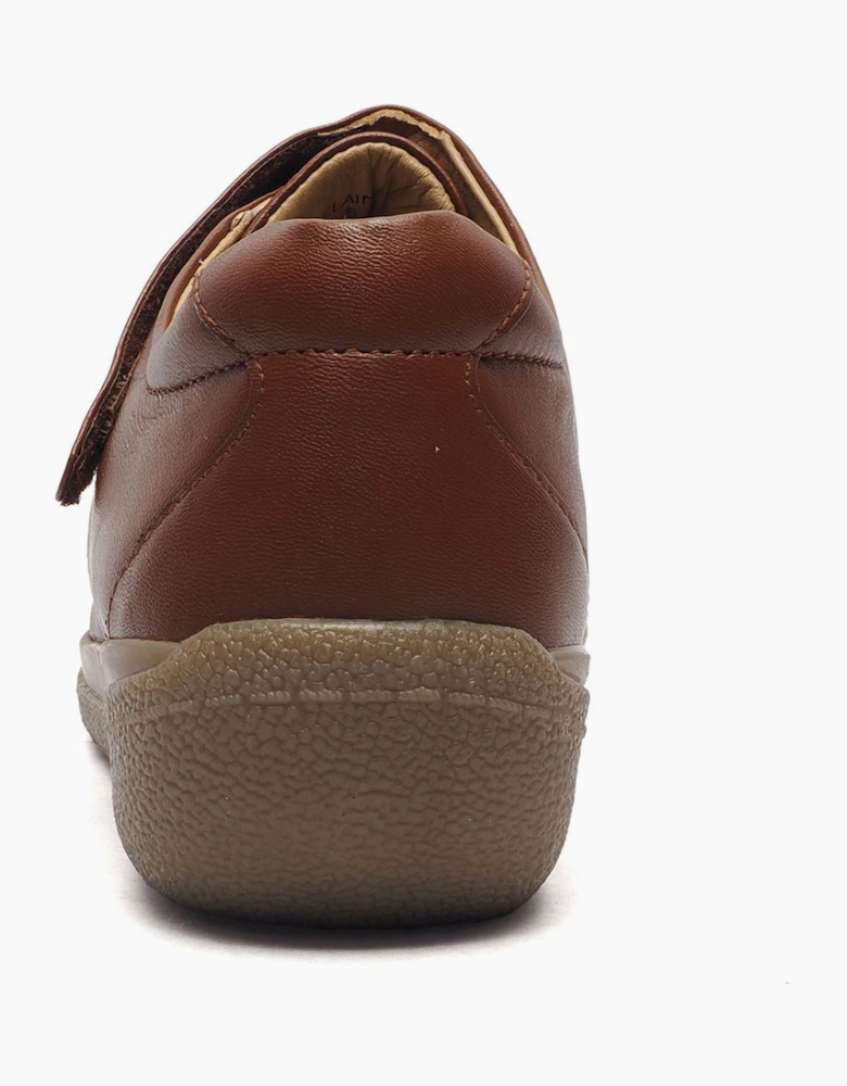 Fleet & Foster Elaine Leather Waterproof Womens Shoes Tan