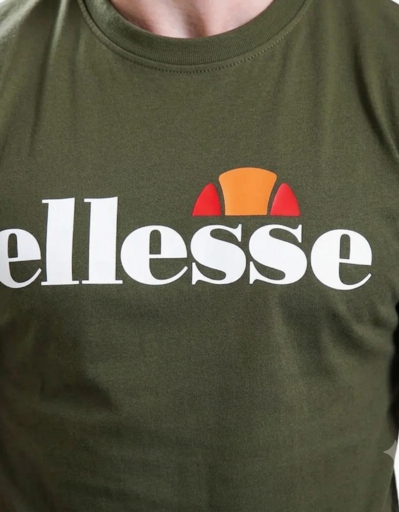 Ellesse Tewsbury Mens Heritage T-Shirt Khaki