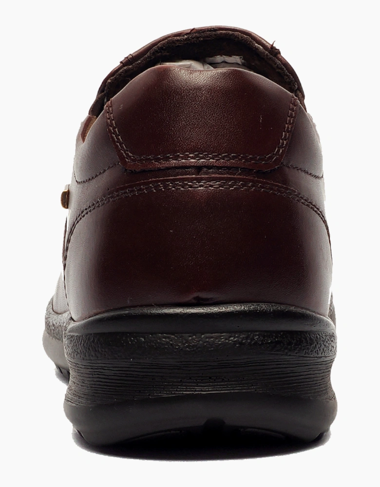 Fleet & Foster Magpie Mens Waterproof Leather Shoes Brown