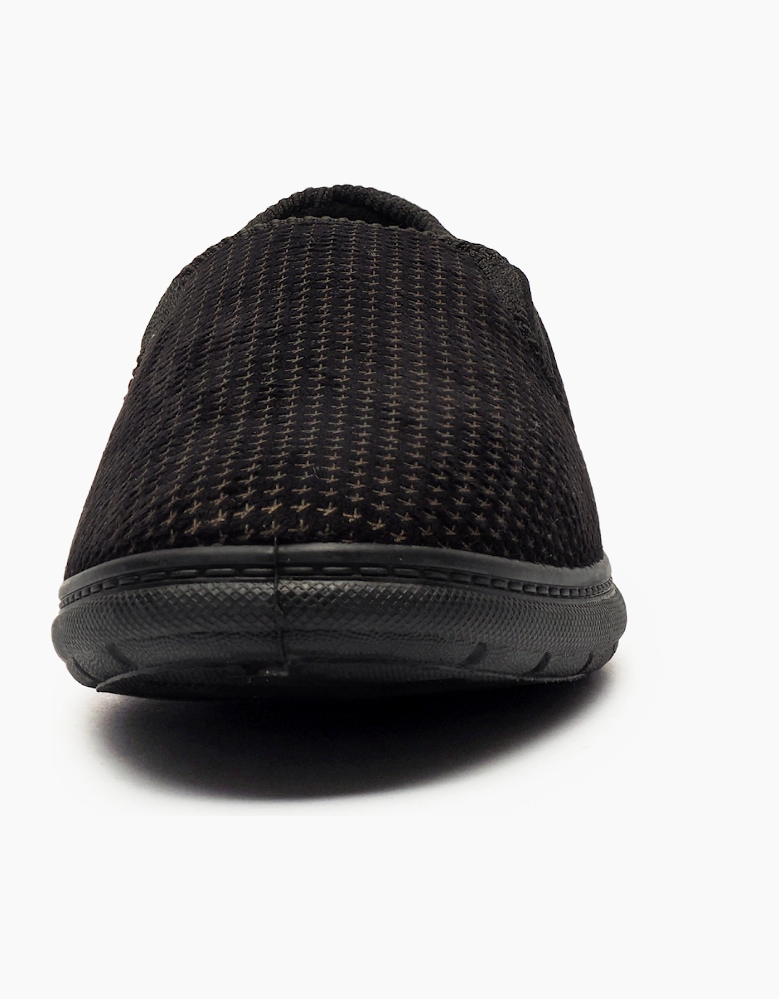 Fleet & Foster John Mens Slippers Black