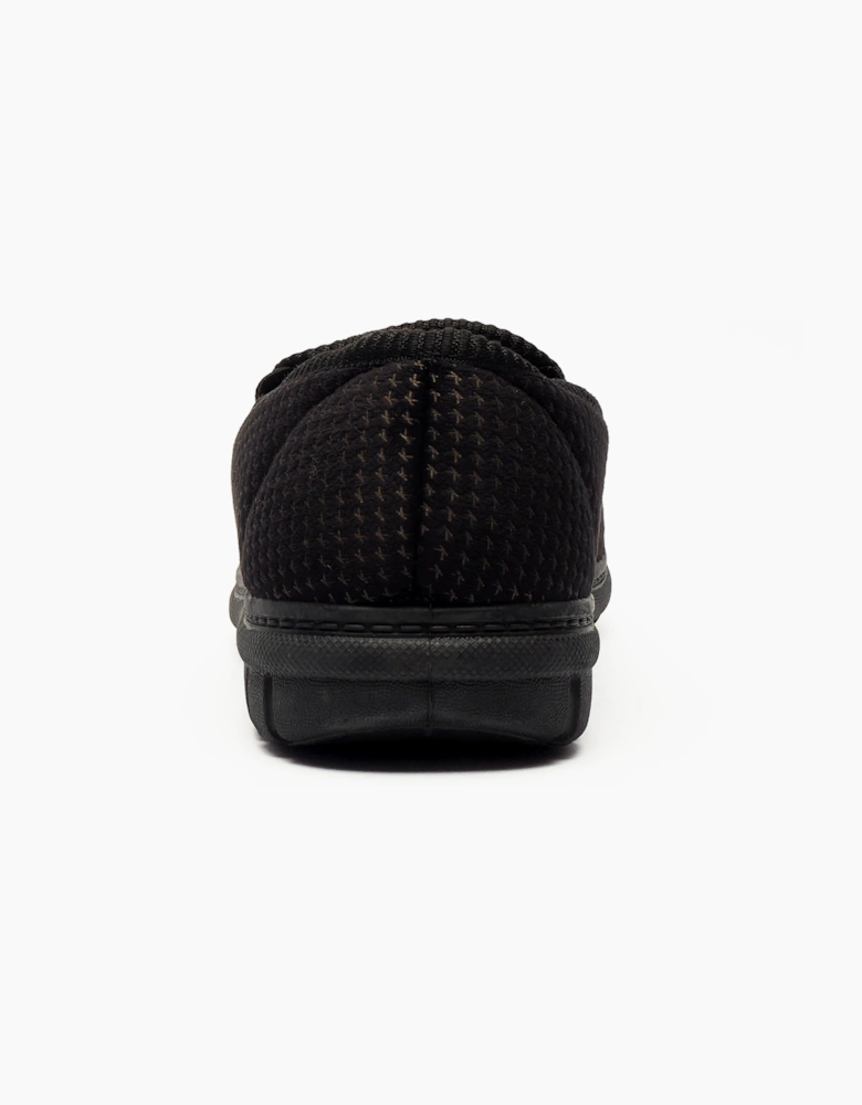 Fleet & Foster John Mens Slippers Black