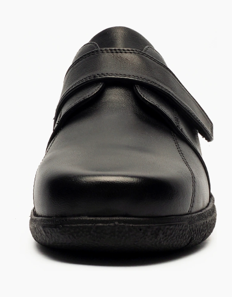 Fleet & Foster Dorothy Womens Girls Leather Shoes Black