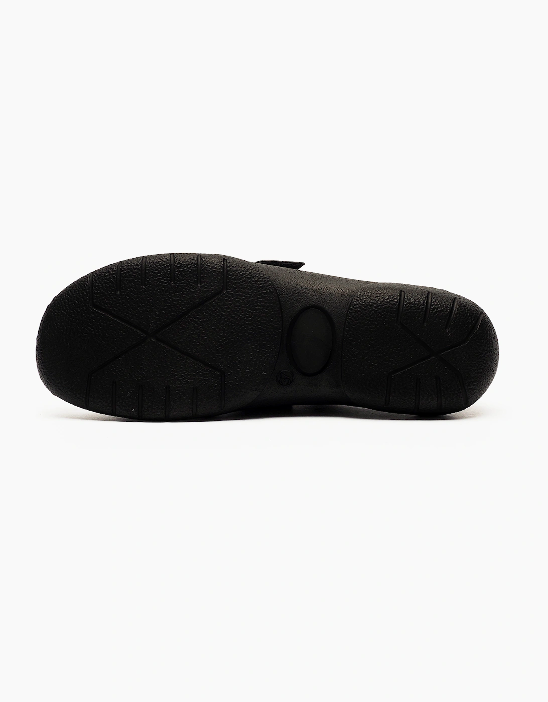 Fleet & Foster Dorothy Womens Girls Leather Shoes Black