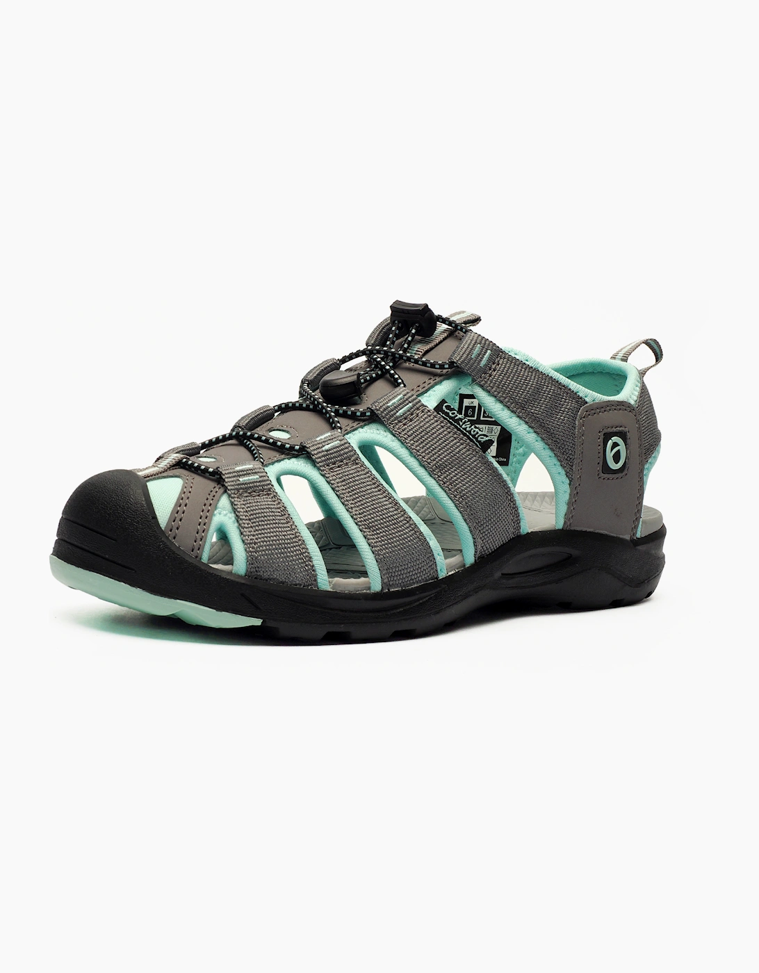 Cotswold Marshfield Womens Sandals Grey / Mint