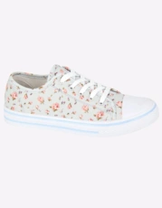Light Grey Floral