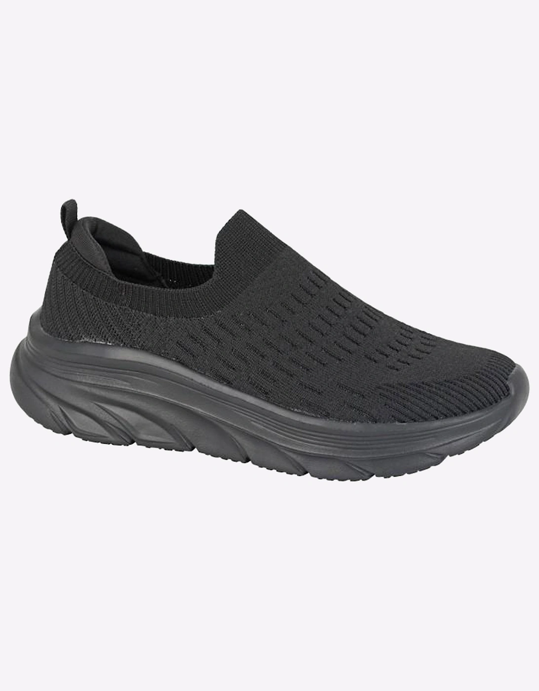 Dek Kingfisher Memory Foam Trainers Womens Black