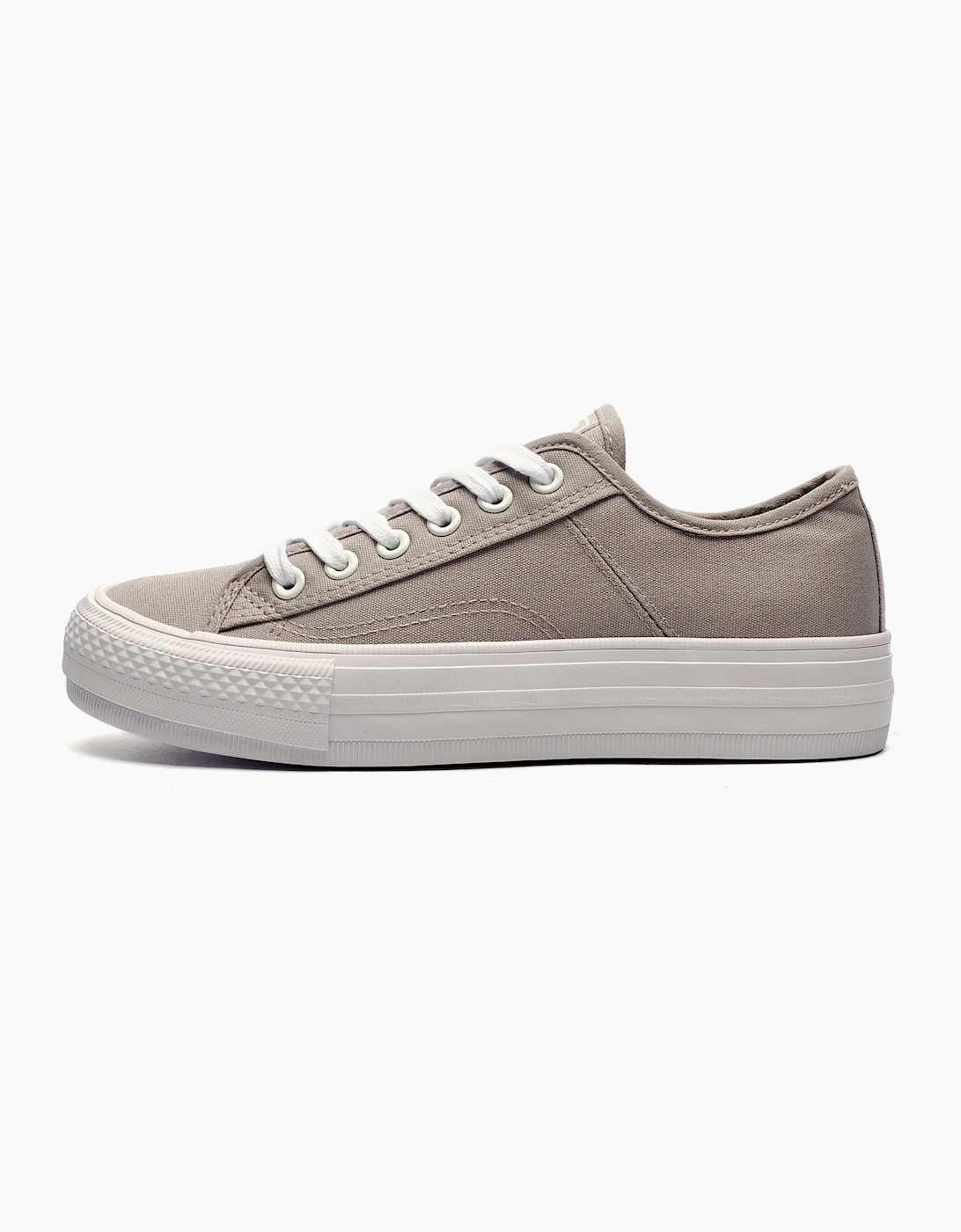 Dek Racer Canvas Shoes Womens Grey