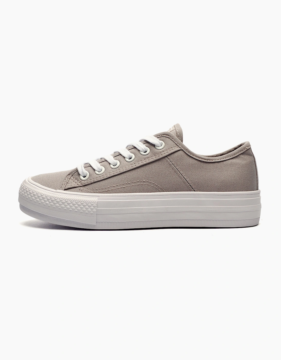 Dek Racer Canvas Shoes Womens Grey