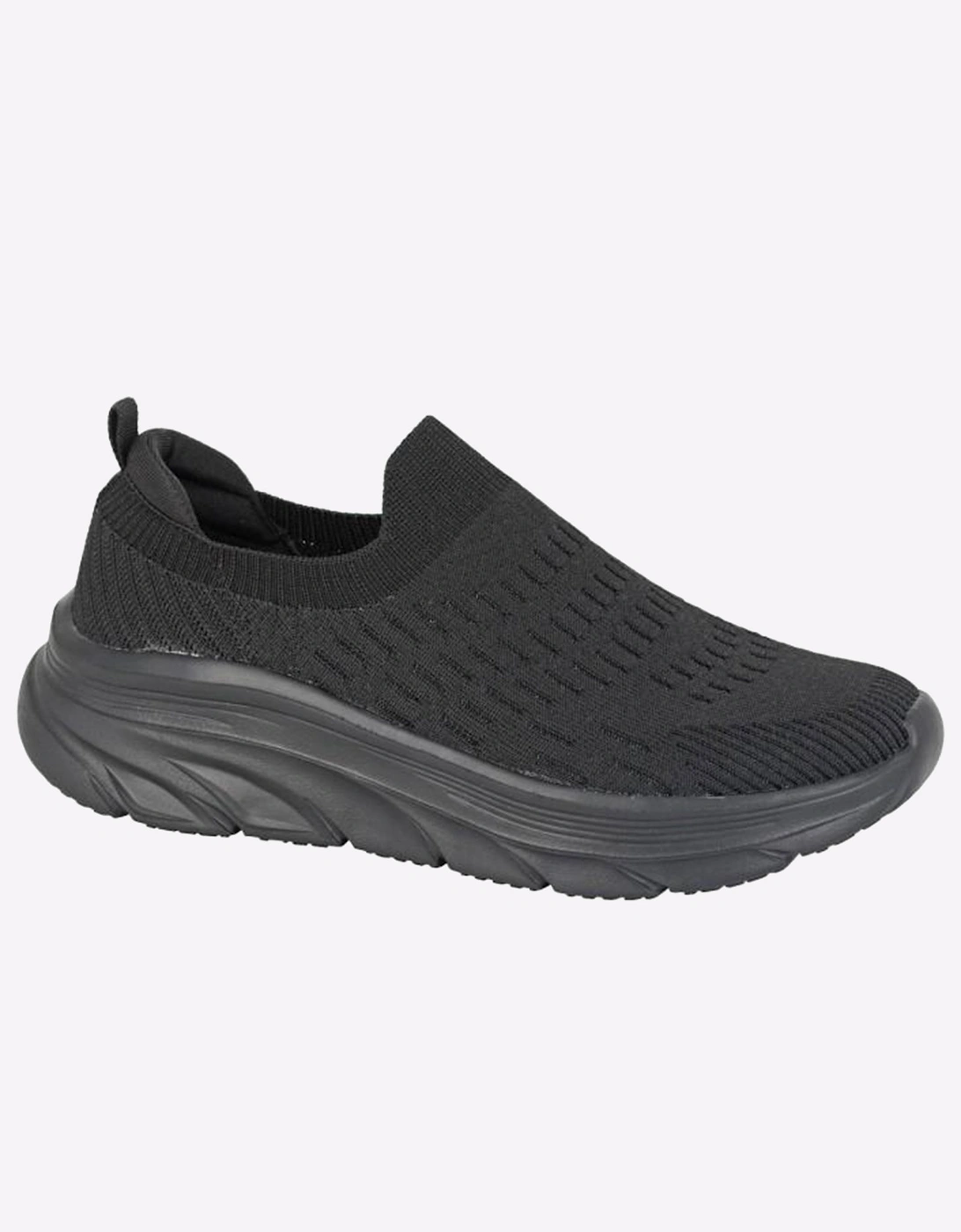 Dek Kingfisher Memory Foam Trainers Womens Black