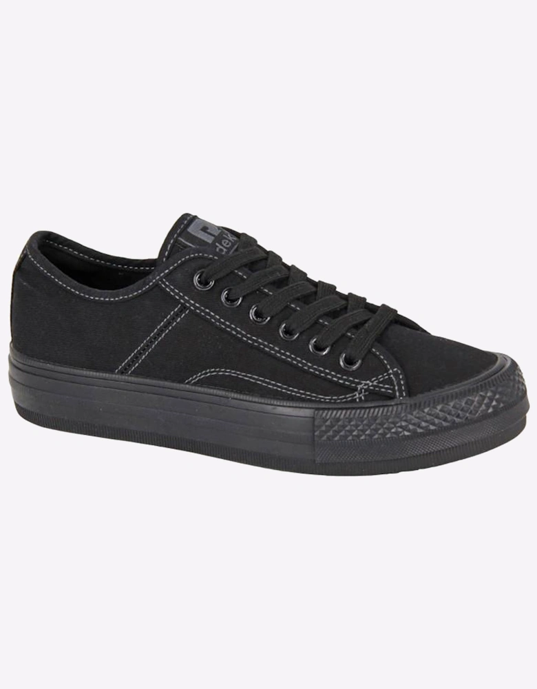 Dek Racer Canvas Shoes Womens Black