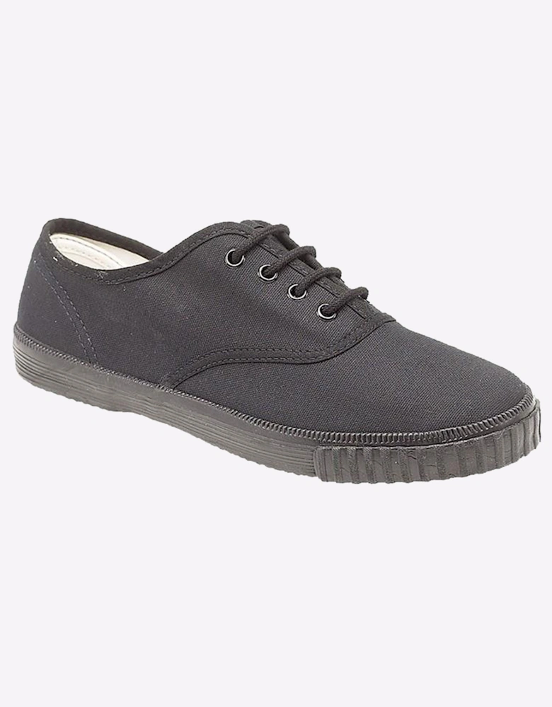 Dek Portland Plimsol Mens Black