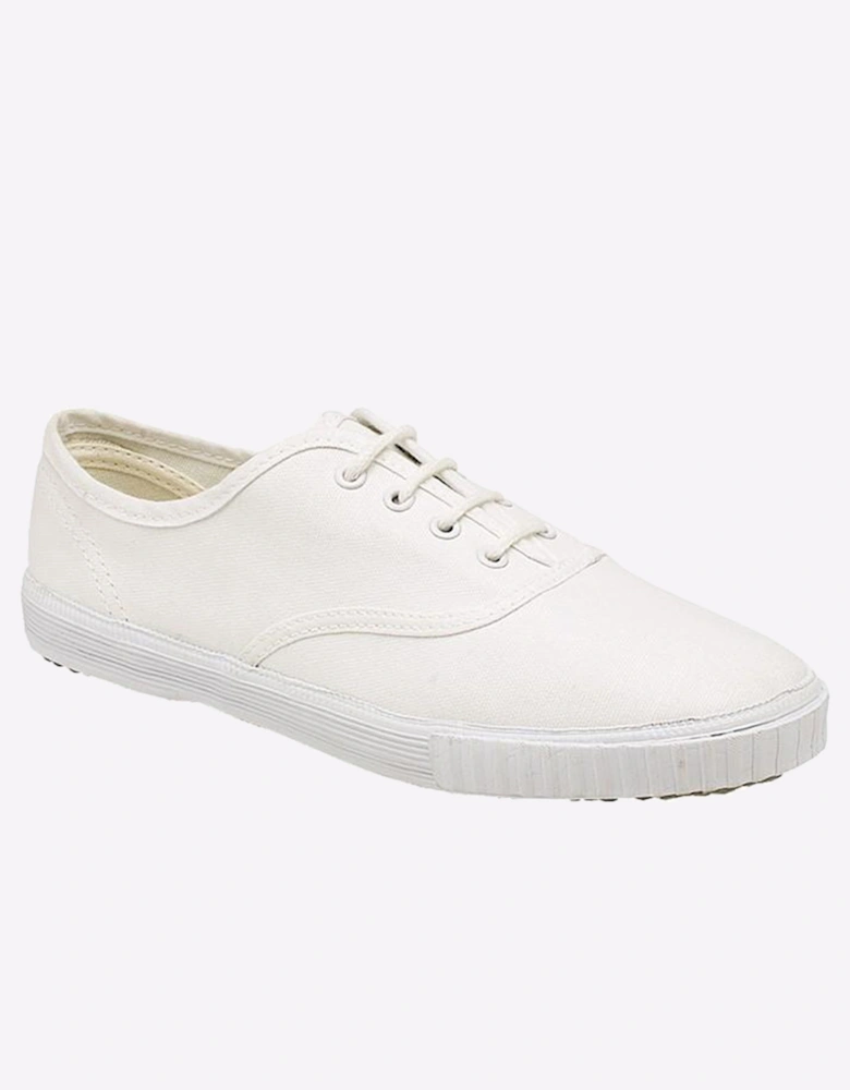 Dek Portland Plimsol Mens White