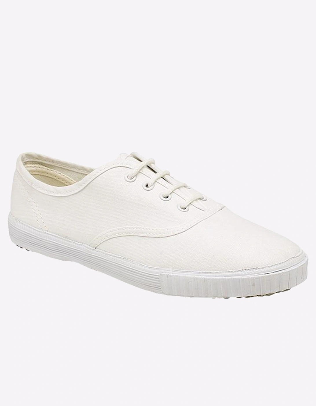 Dek Portland Plimsol Mens White