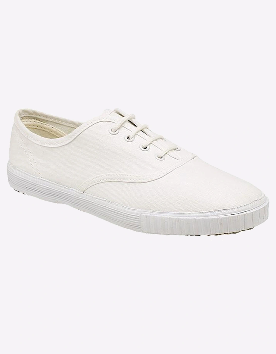 Dek Portland Plimsol Mens White