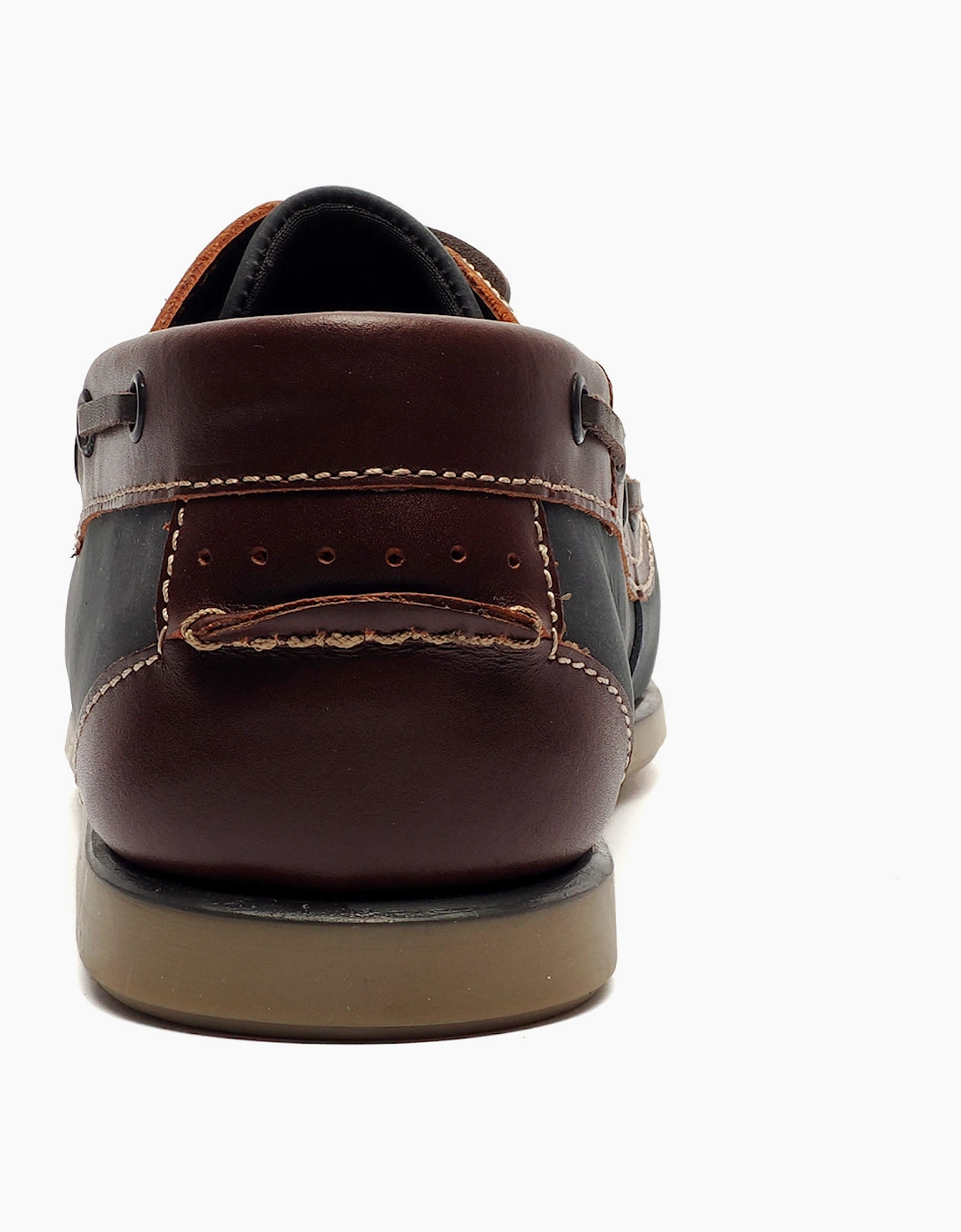 Dek Saltburn Moc Mens Navy/Brown